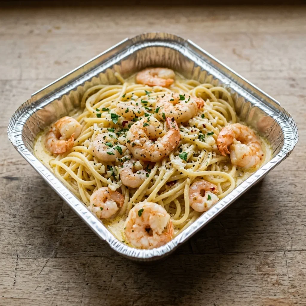 Scampi garlic