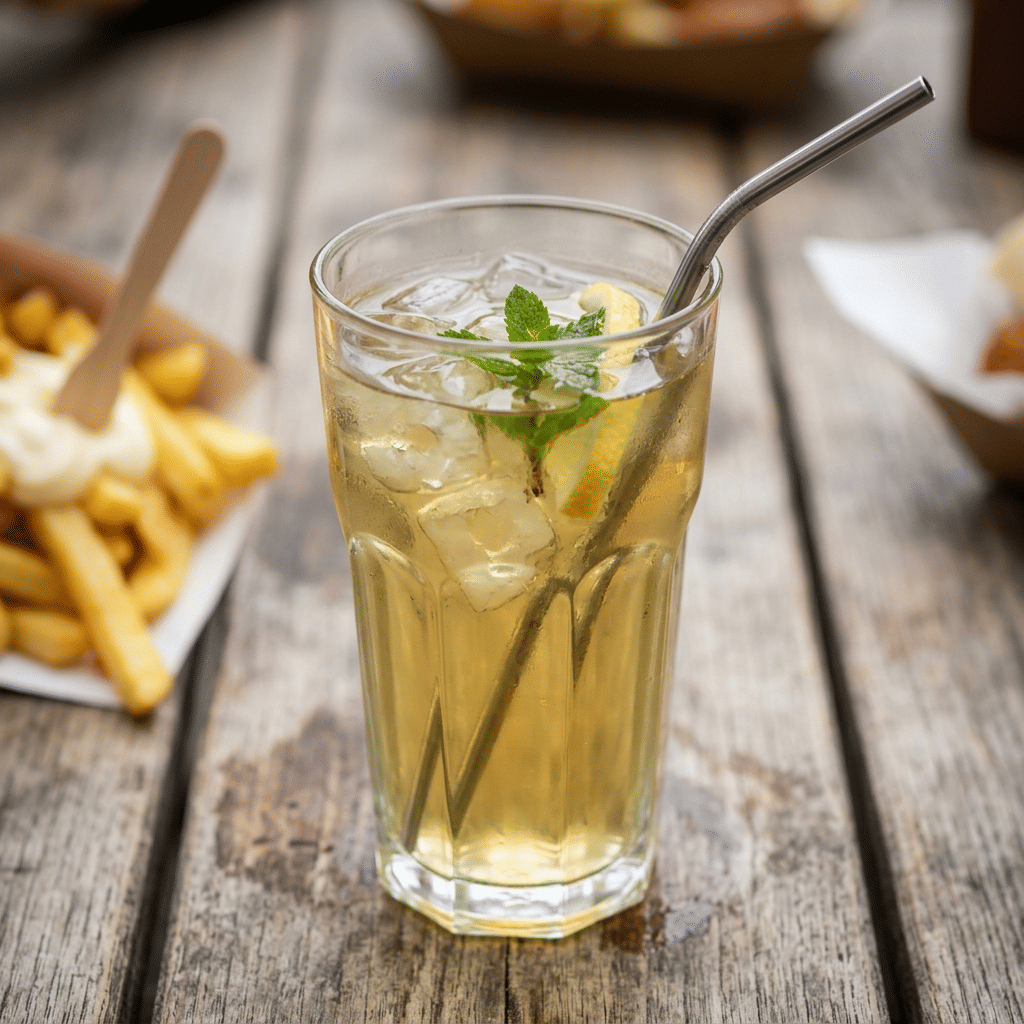 Ice tea green
