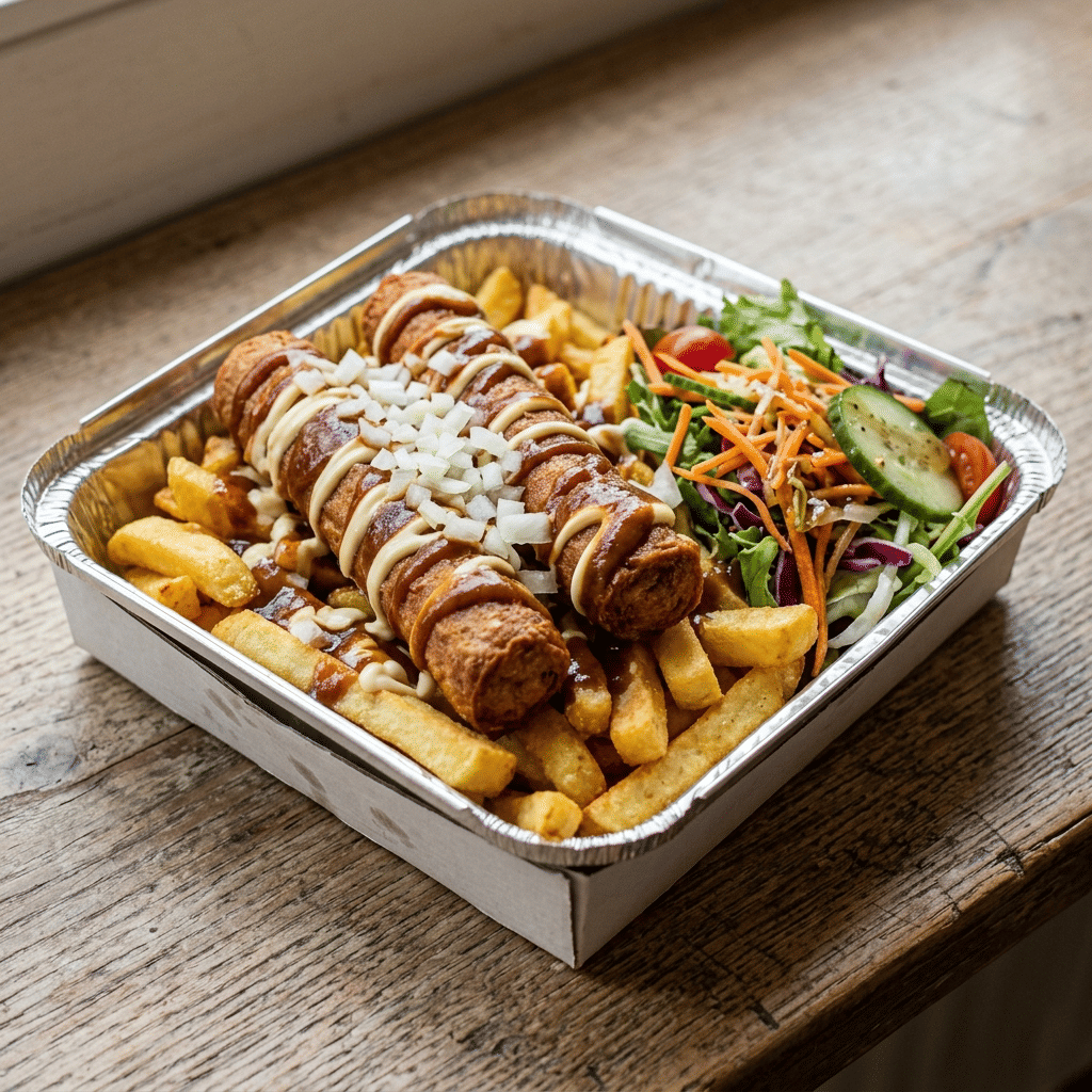 Schotel frikandel