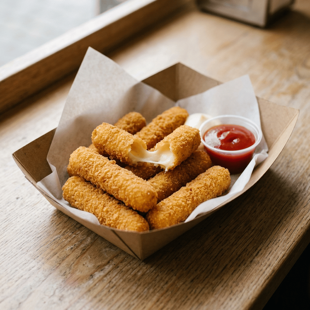 Mozzarella sticks 8 stuks