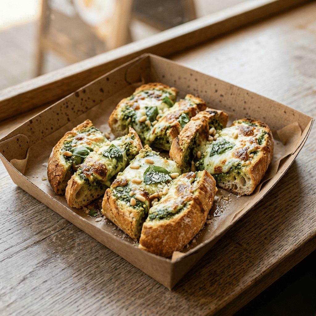 Pesto brood