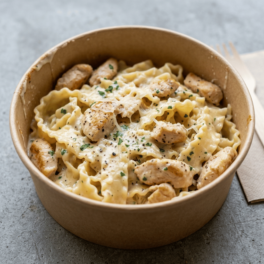 Pasta pollo