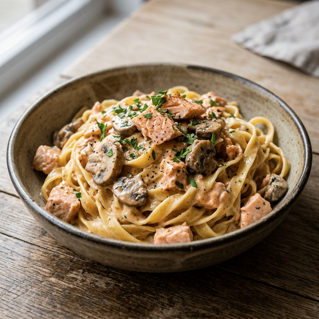 Pasta salmone