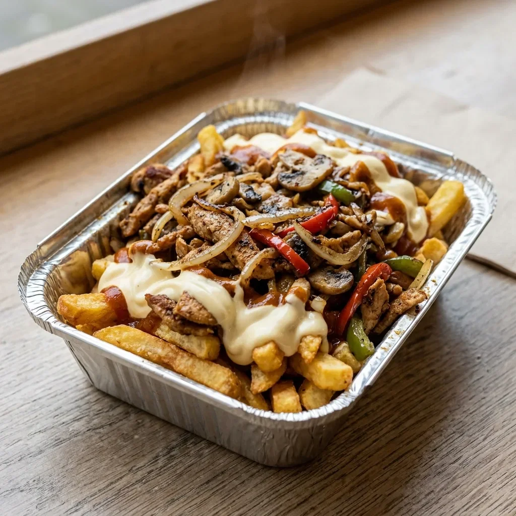Friet shoarma speciaal