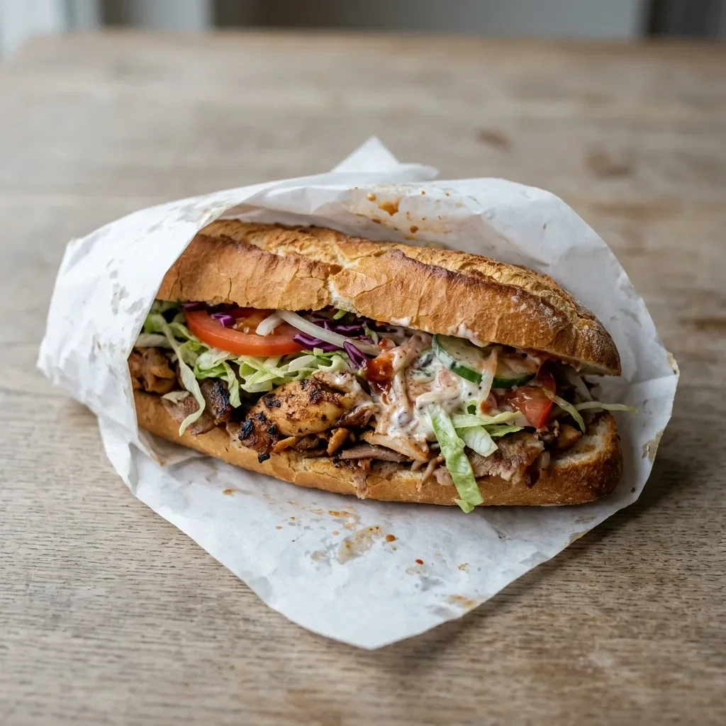 Broodje kebap groot