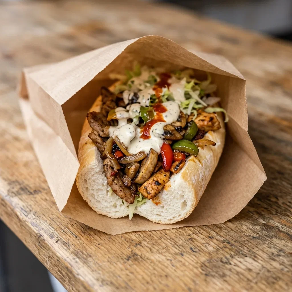 Broodje shoarma mix speciaal