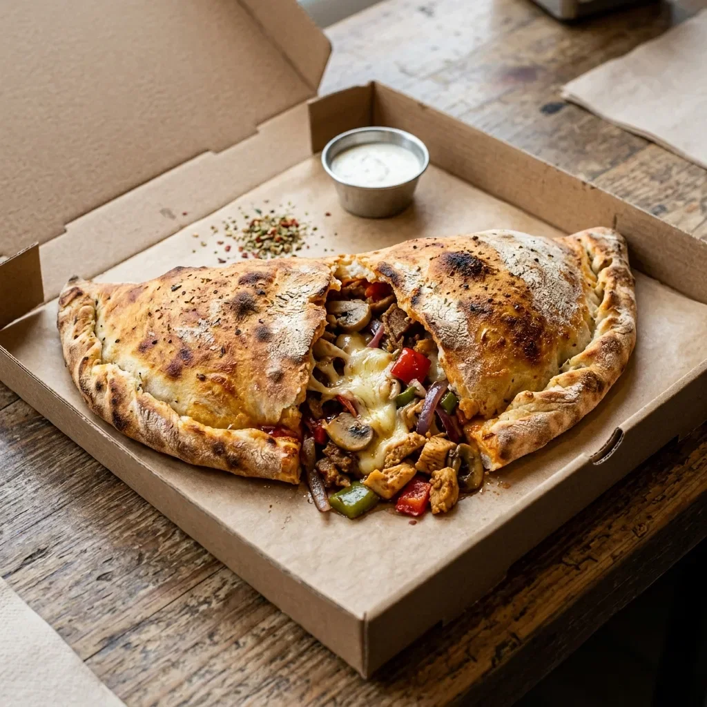 Calzone shoarma mix
