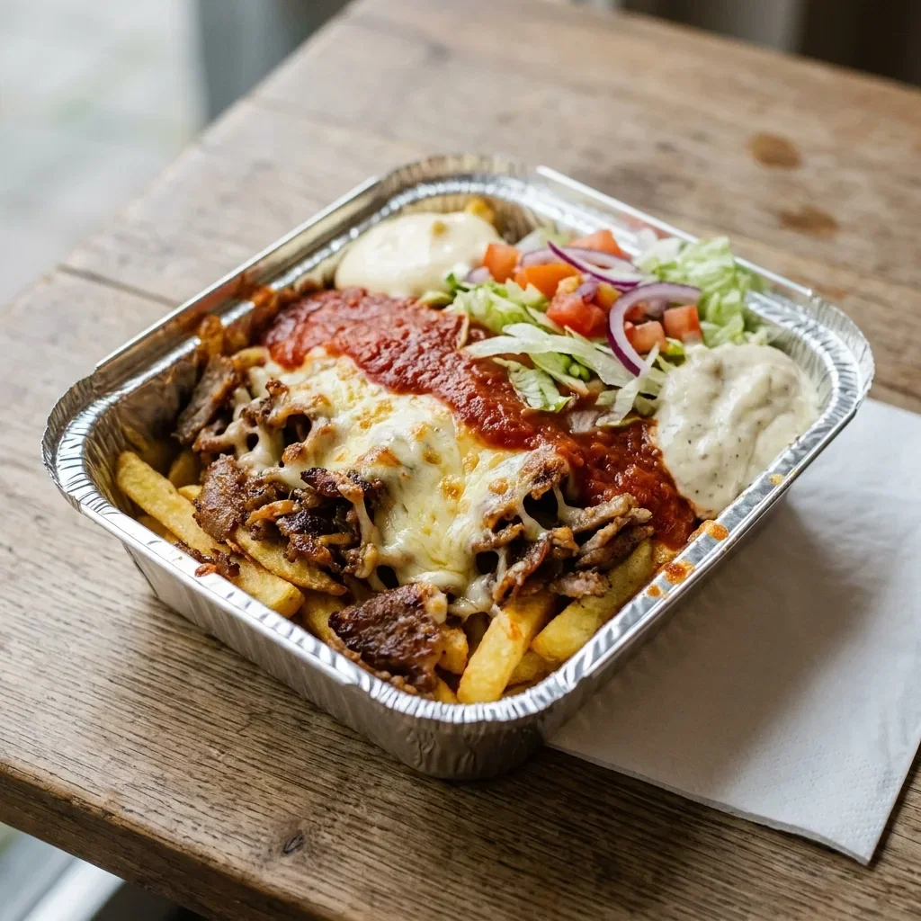 Kapsalon kebap