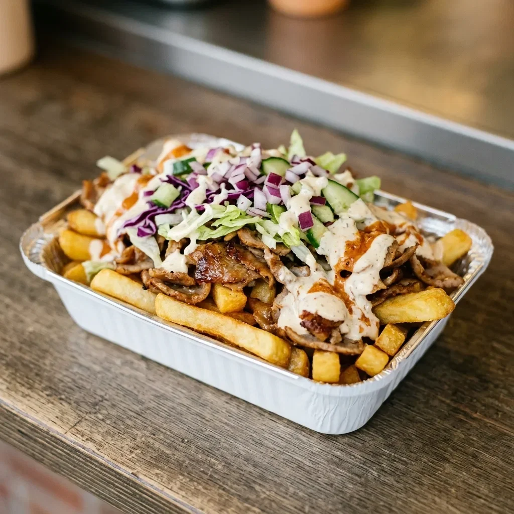 Friet kebap