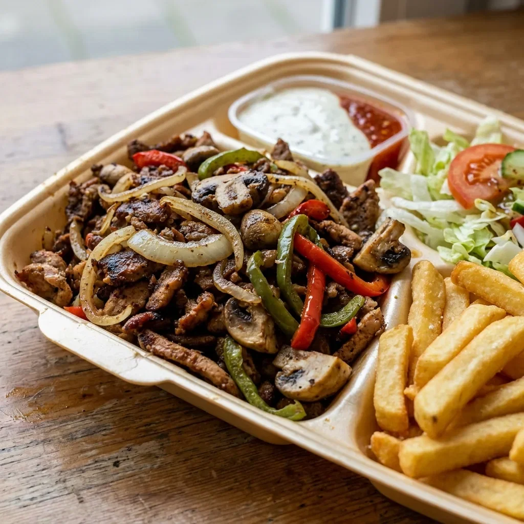 Schotel shoarma speciaal