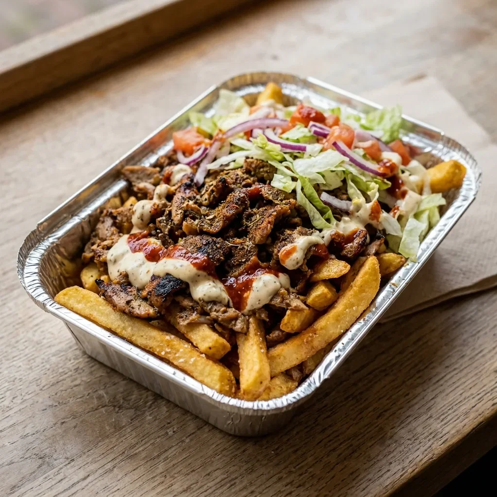 Friet shoarma