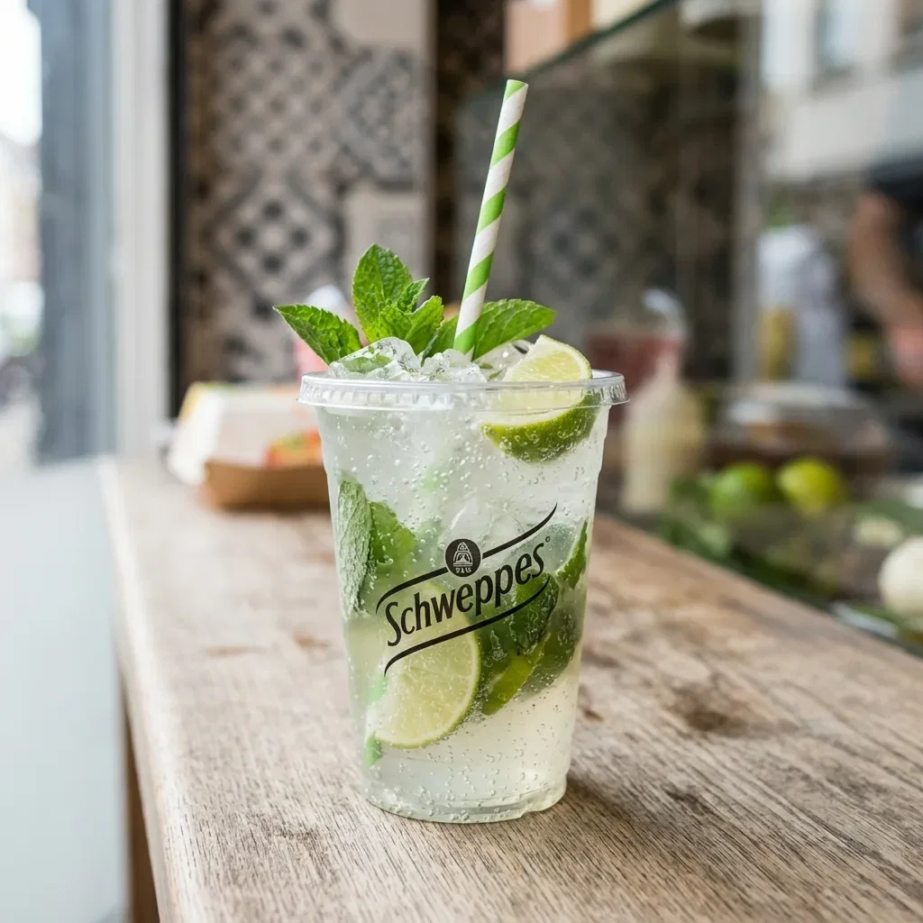 Schweppes mojito