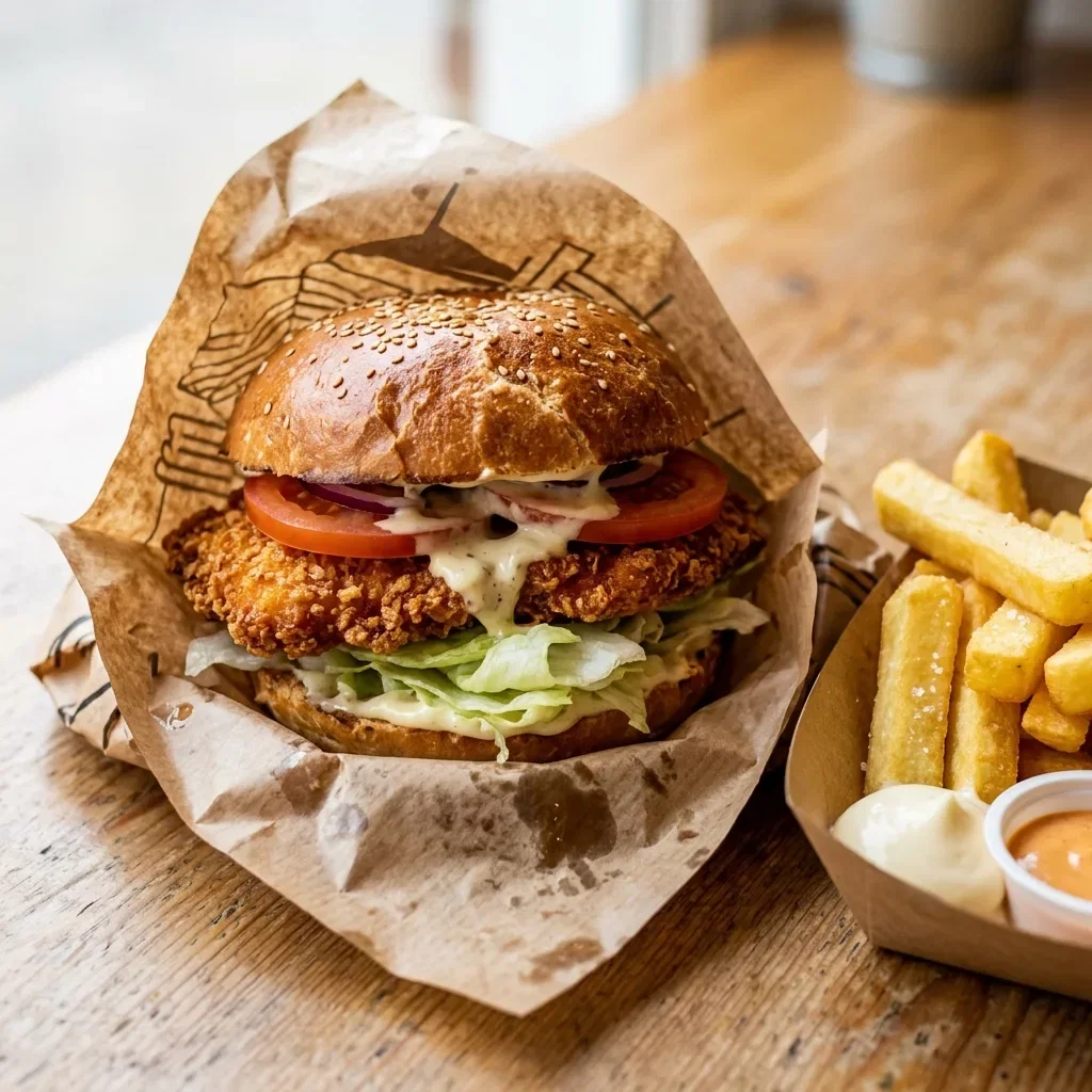 Chicken burger