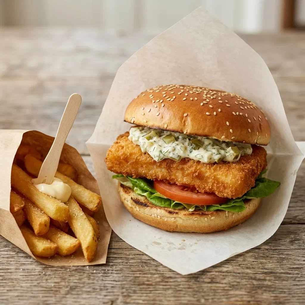Fish burger