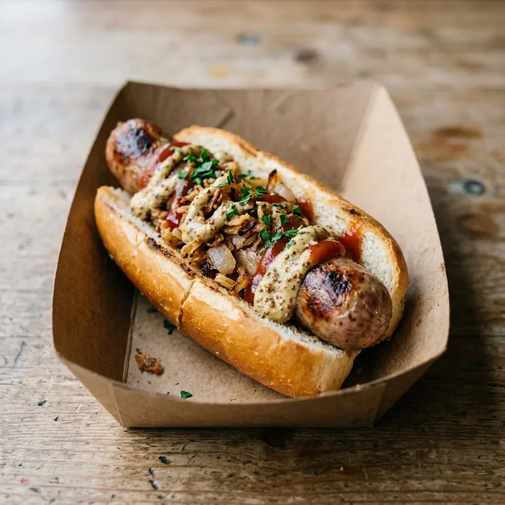 Natural hotdog