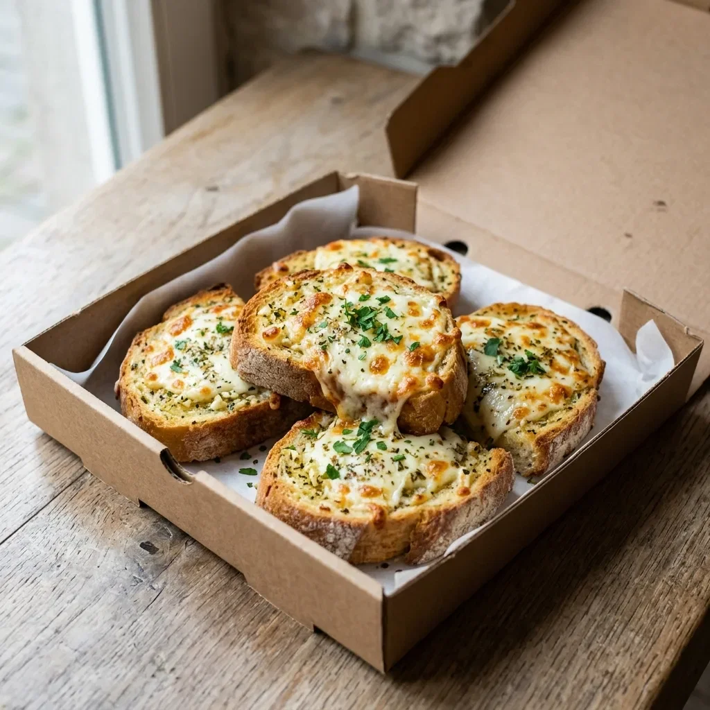 Lookbrood met mozzarella