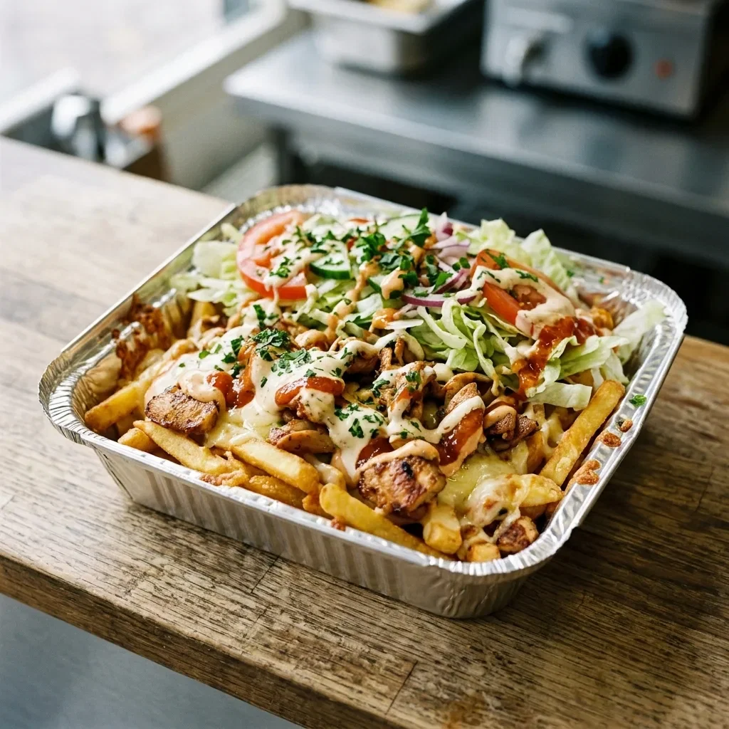 Kapsalon chicken