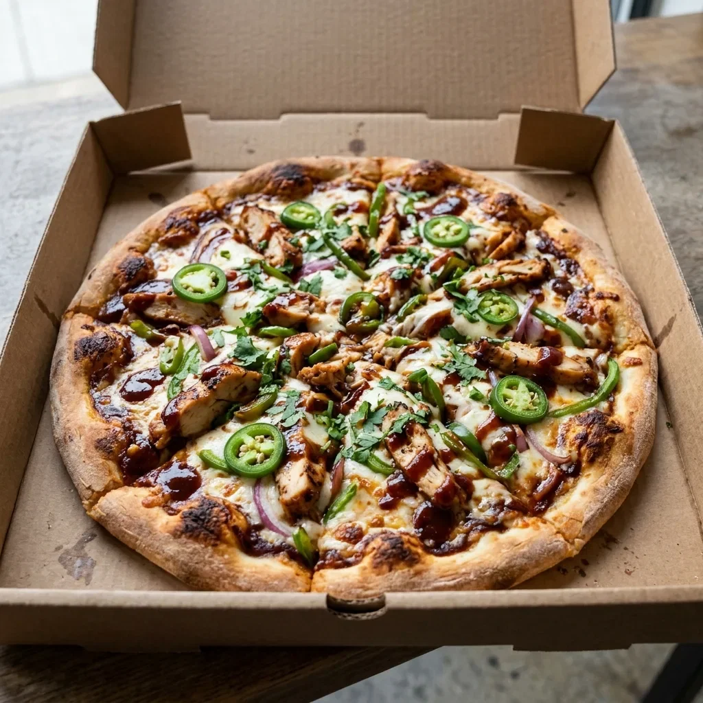Hot bbq chicken medium