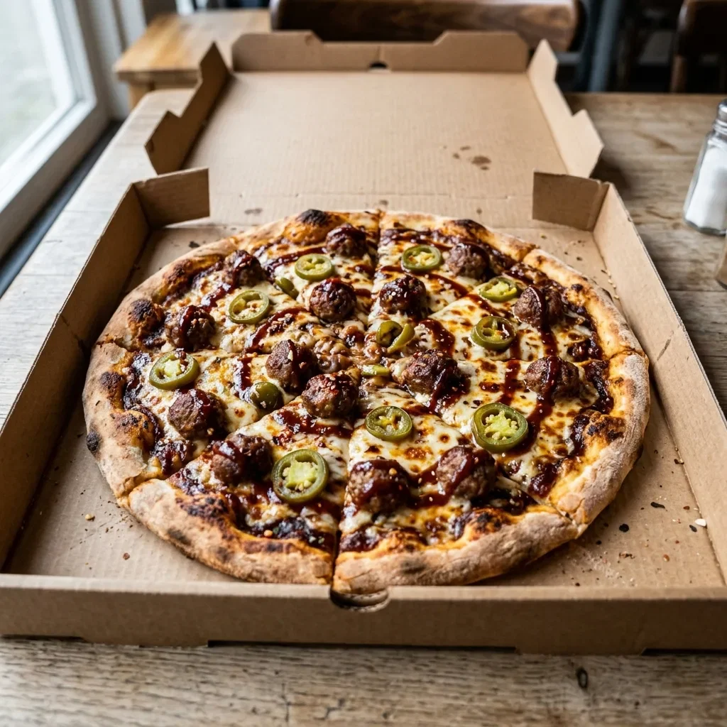 Hot bbq meatballs medium