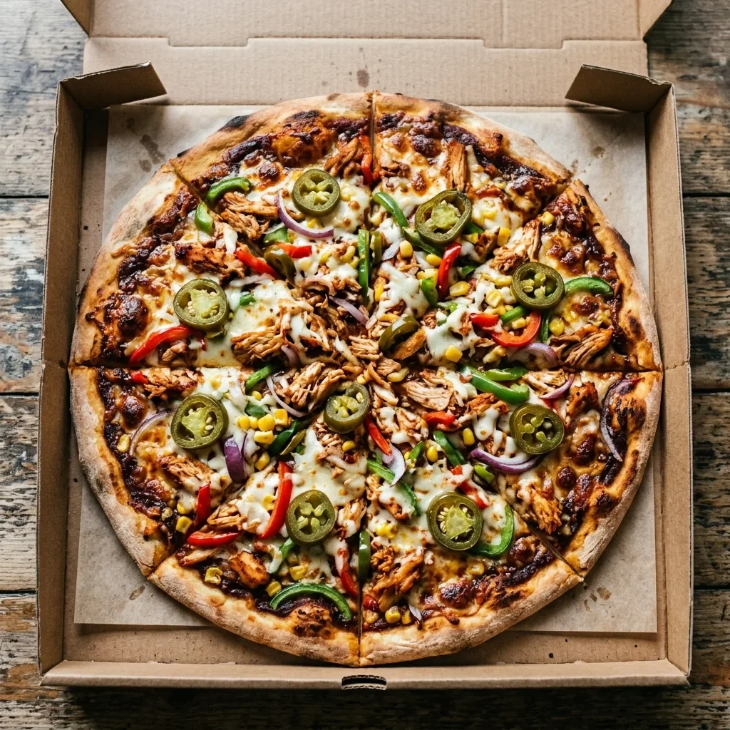 Hot bbq chicken large