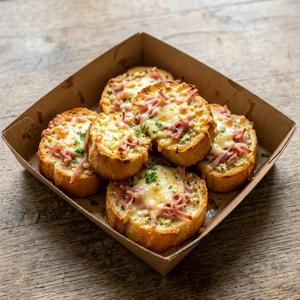 Lookbroodjes kaas en ham