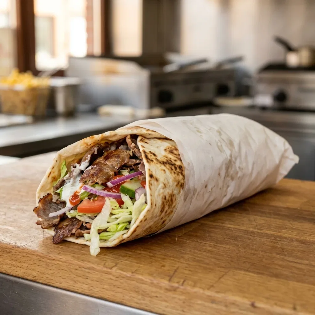 Durum kebab groot
