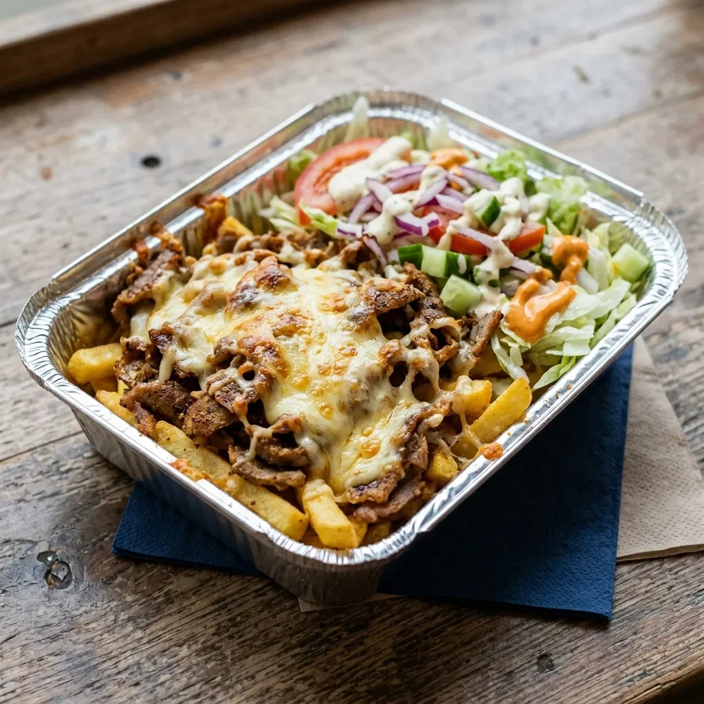 Kapsalon kebab