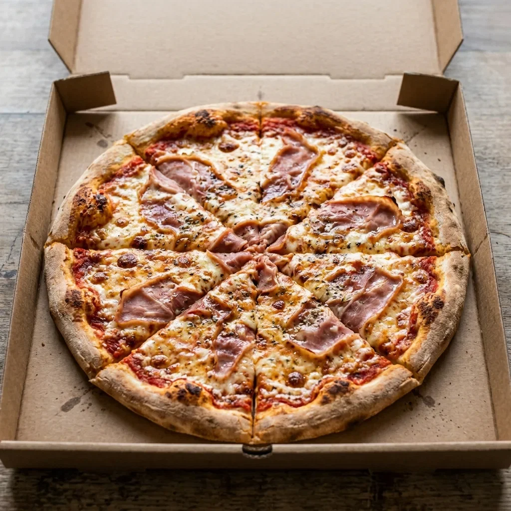 Pizza prosciutto large