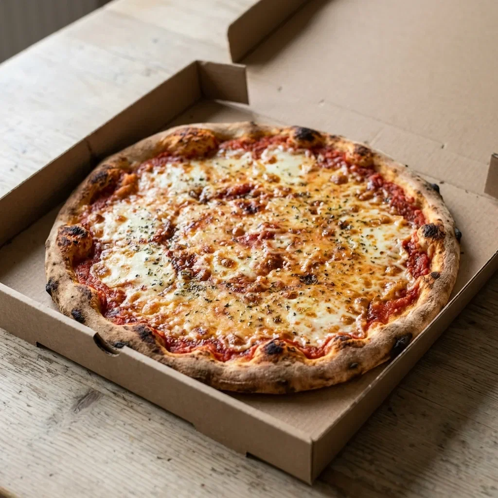 Pizza margherita large