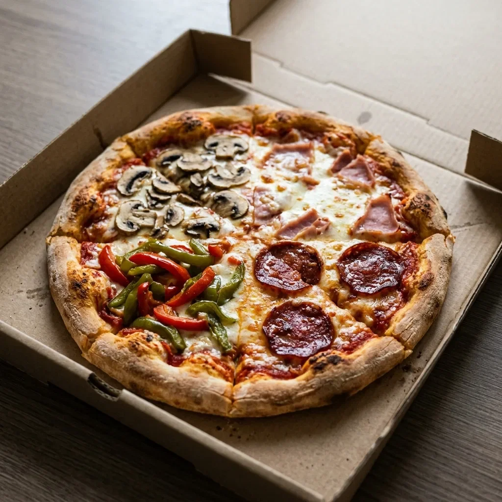 Pizza 4 seasons small