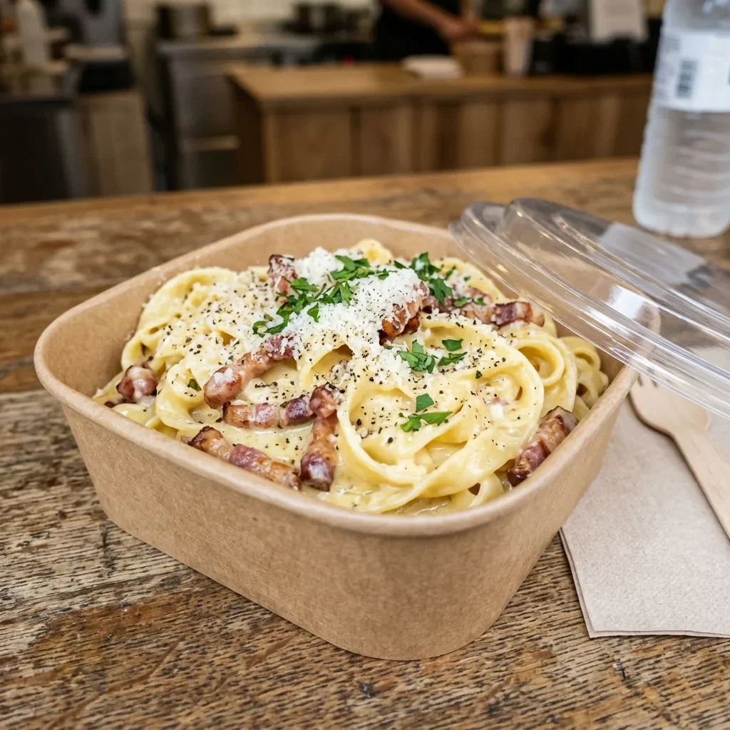 Pasta carbonara