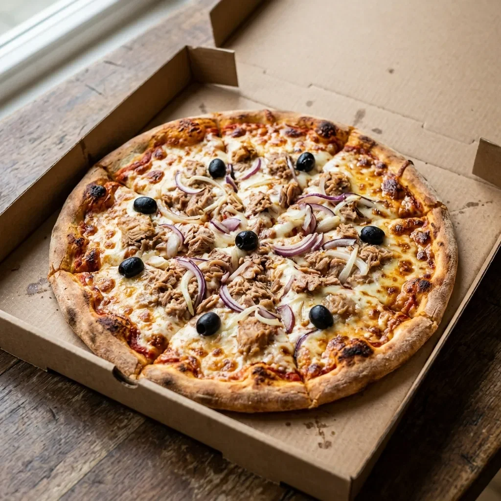 Pizza tuna medium