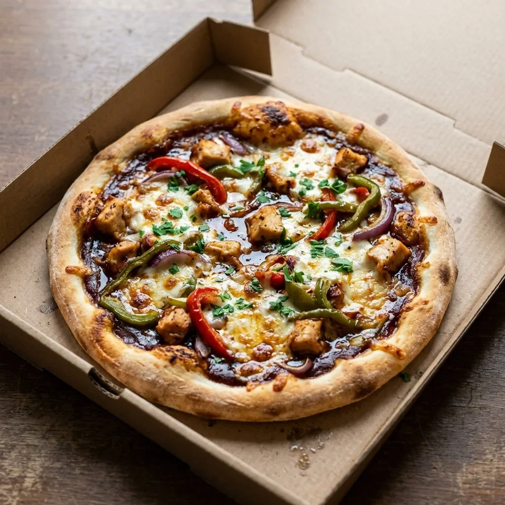 Pizza chicken bbq small