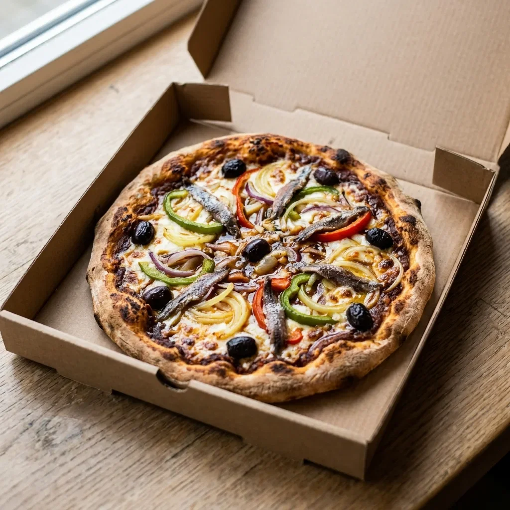 Pizza anchovy small