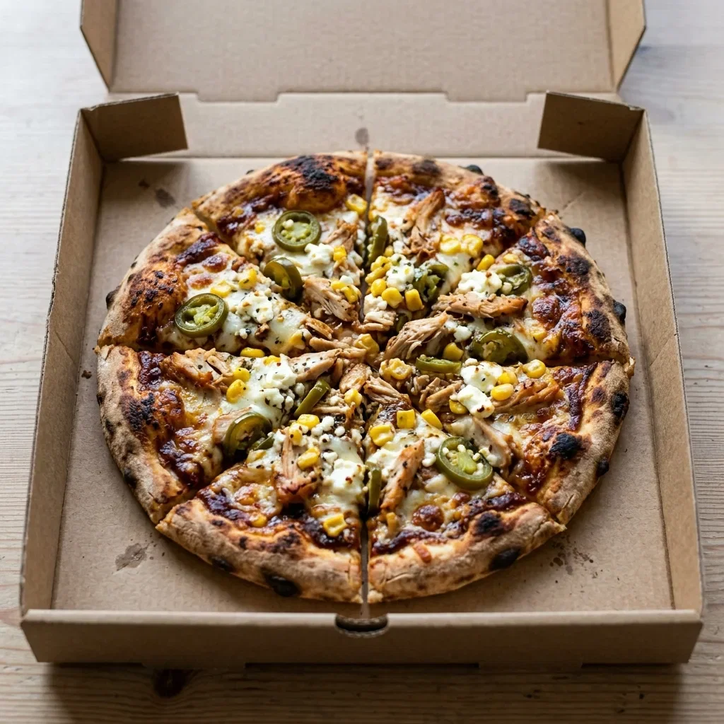 Pizza spicy chicken bbq small