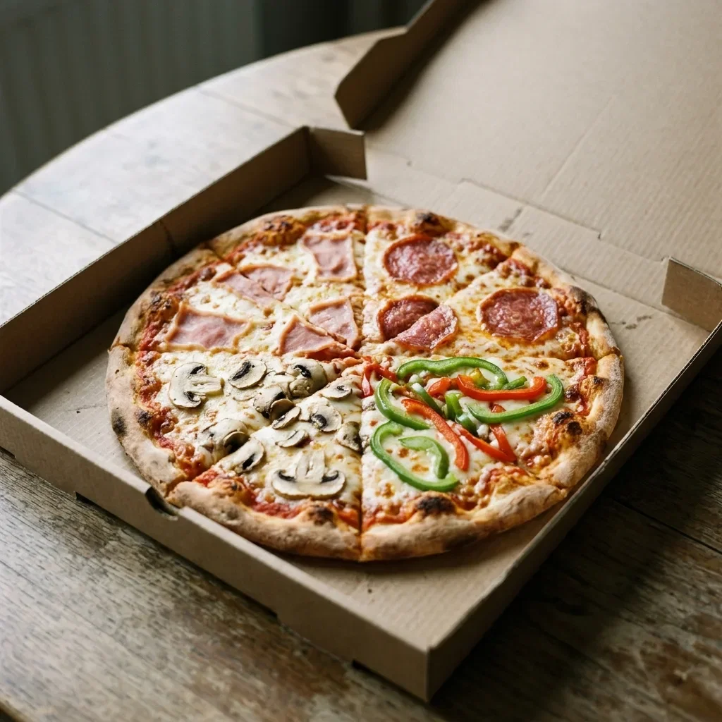 Pizza 4 seasons medium