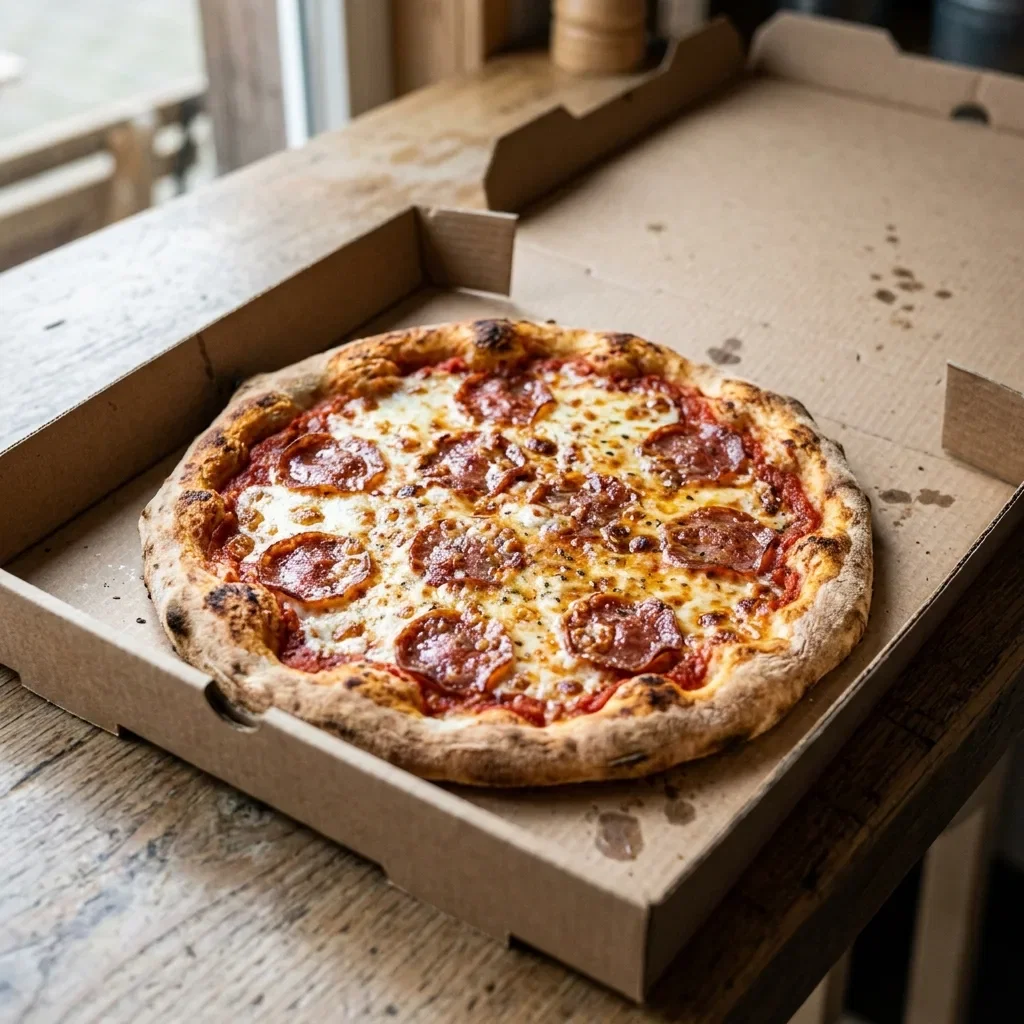 Pizza salami small