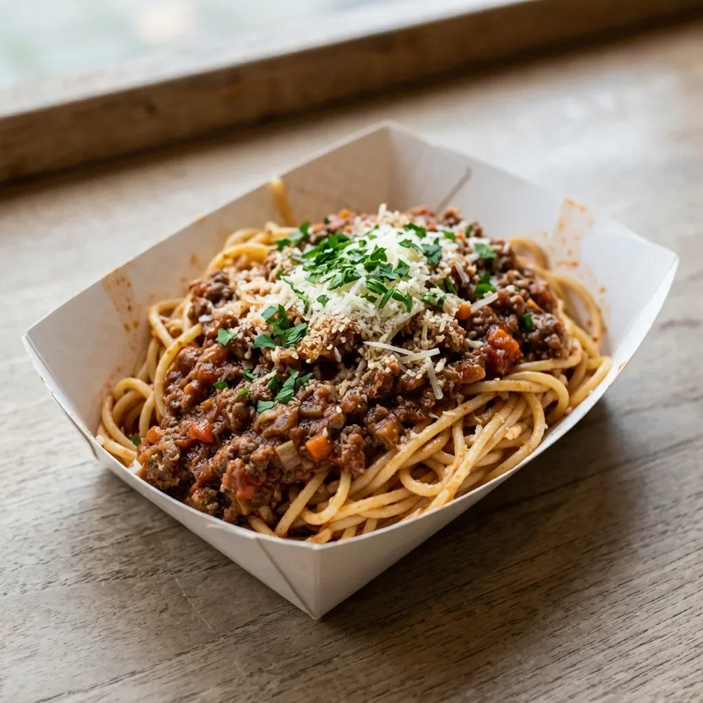 Pasta bolognaise