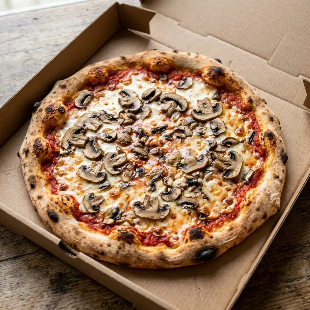 Pizza funghi medium