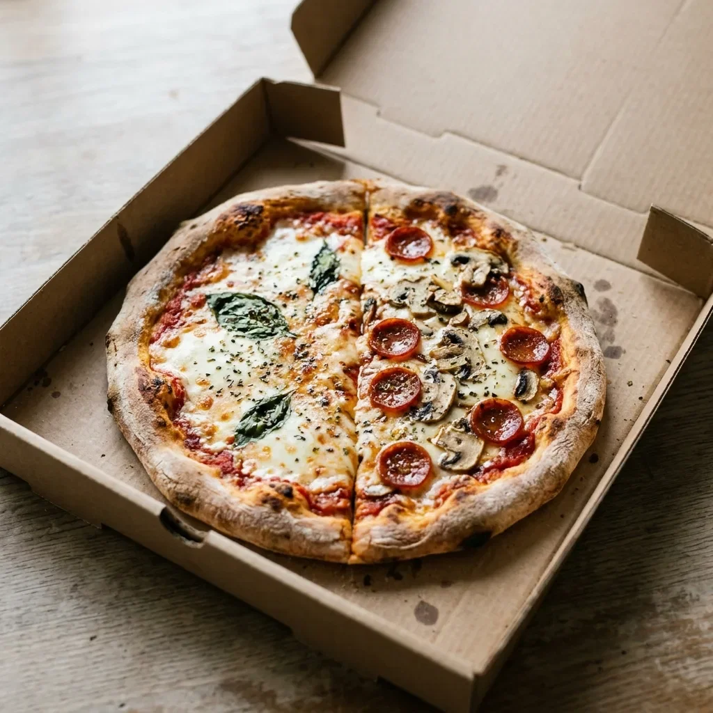 Pizza fifty fifty small