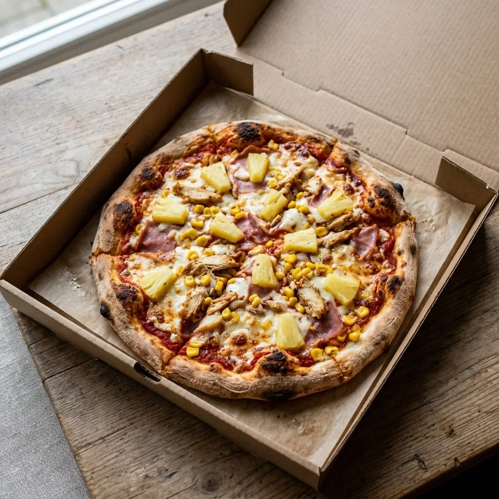 Pizza hawaii deluxe small