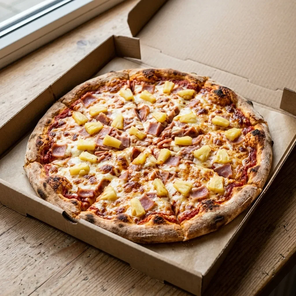Pizza hawaii large