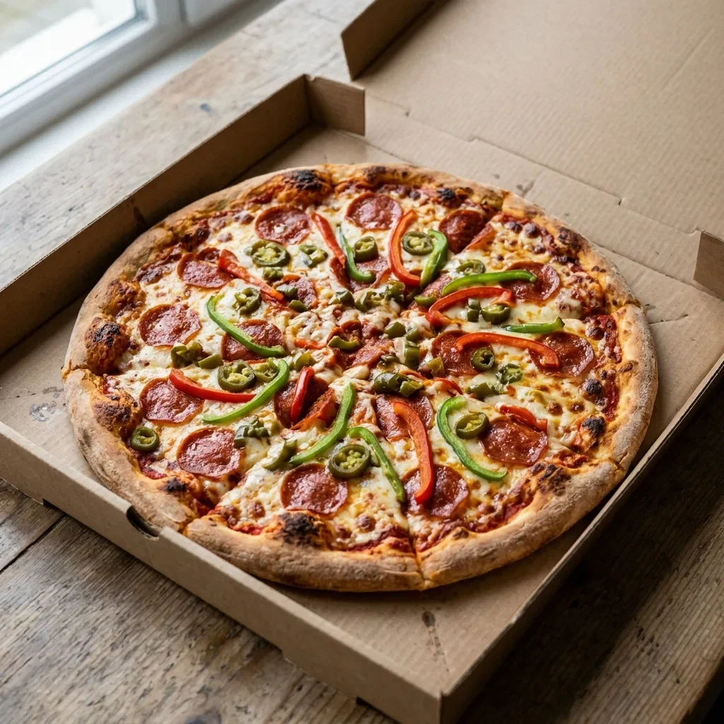 Pizza pepperoni large