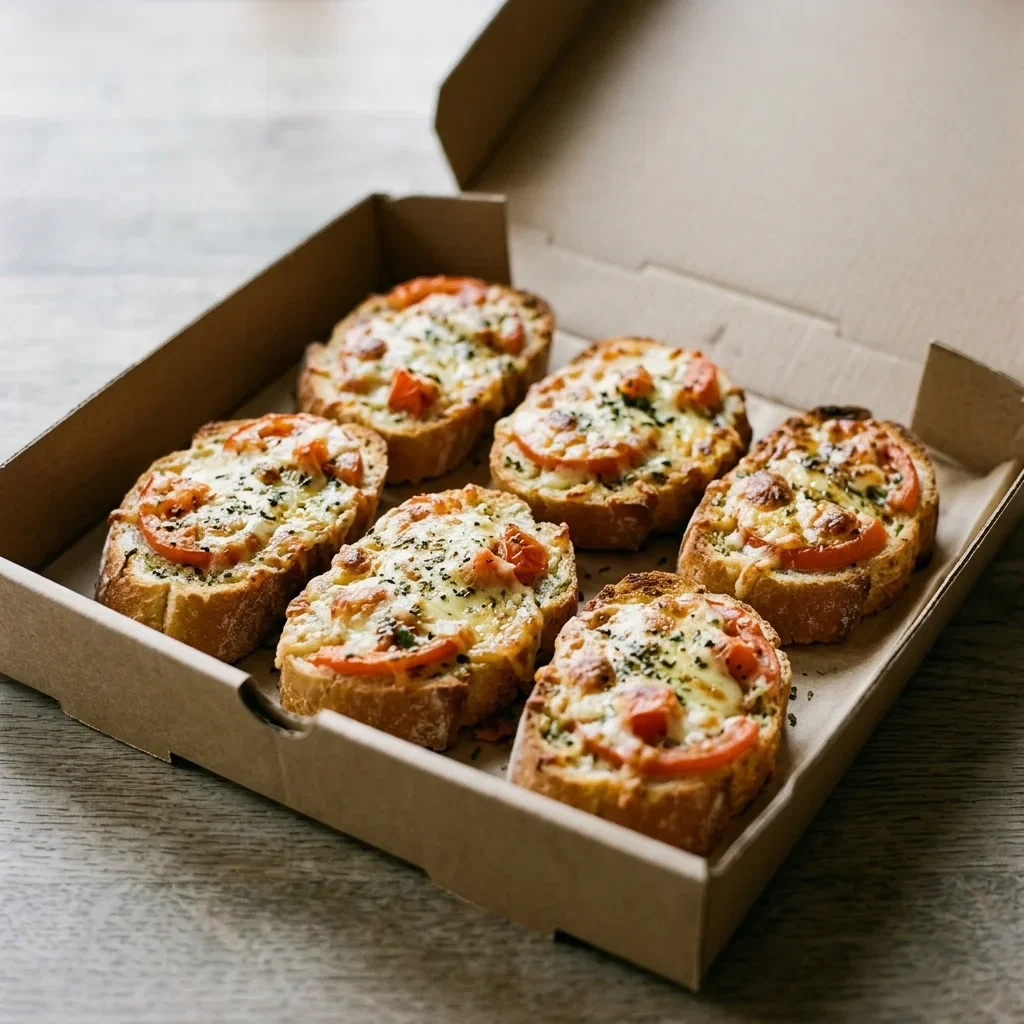 Lookbrood met tomaat en kaas
