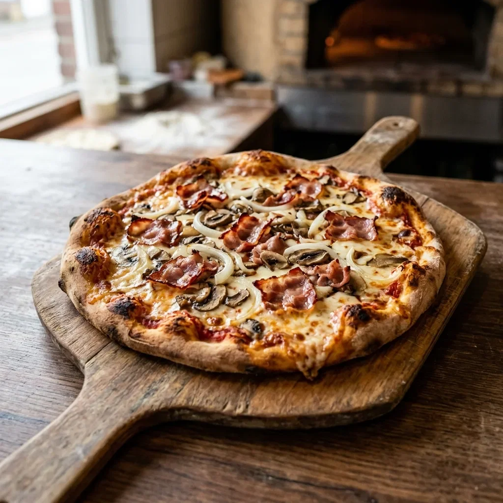 Pizza bacon deluxe small