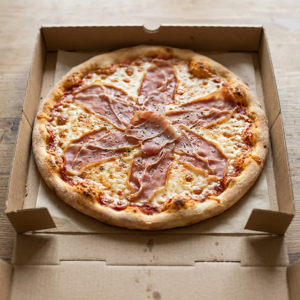 Pizza prosciutto medium