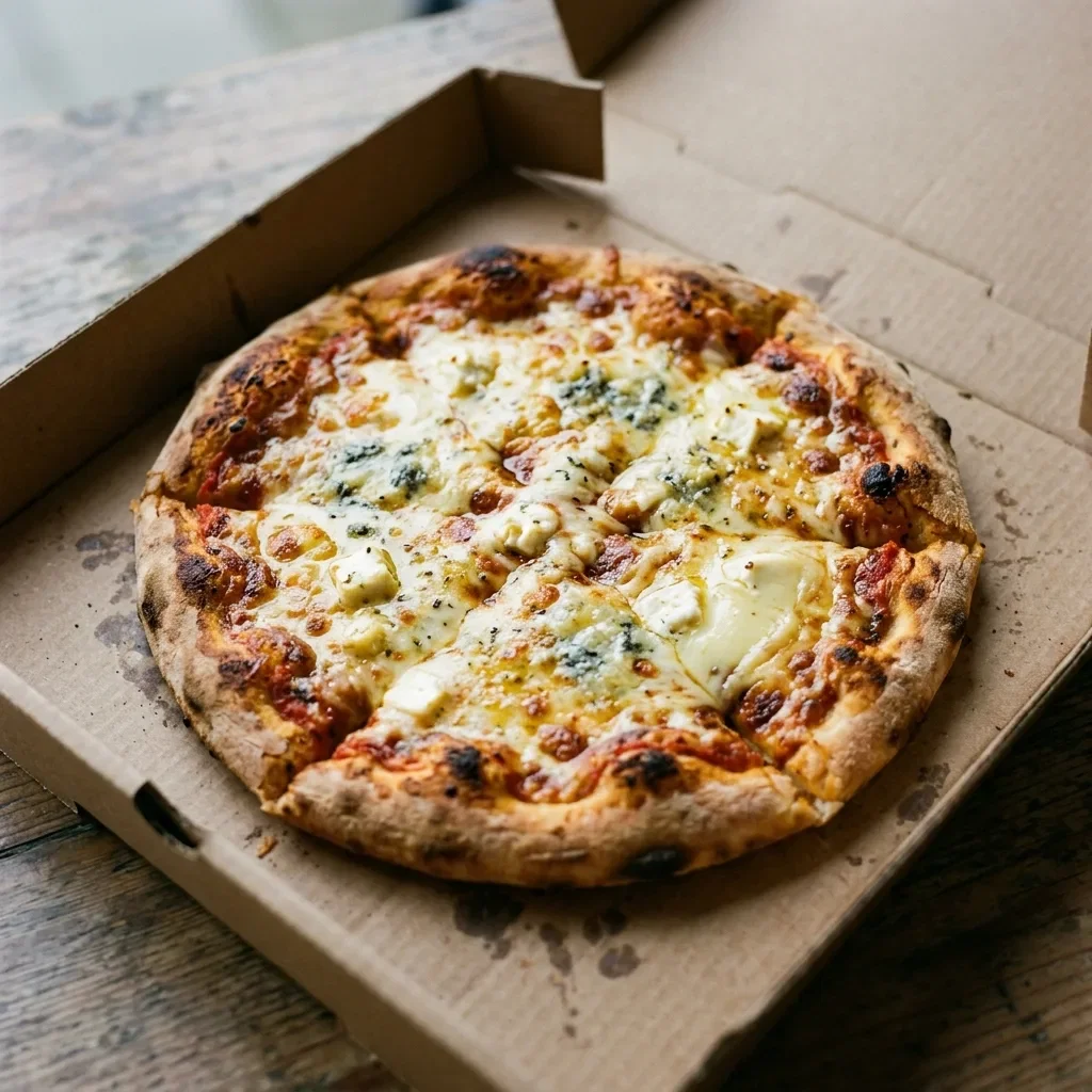 Pizza multi cheese small