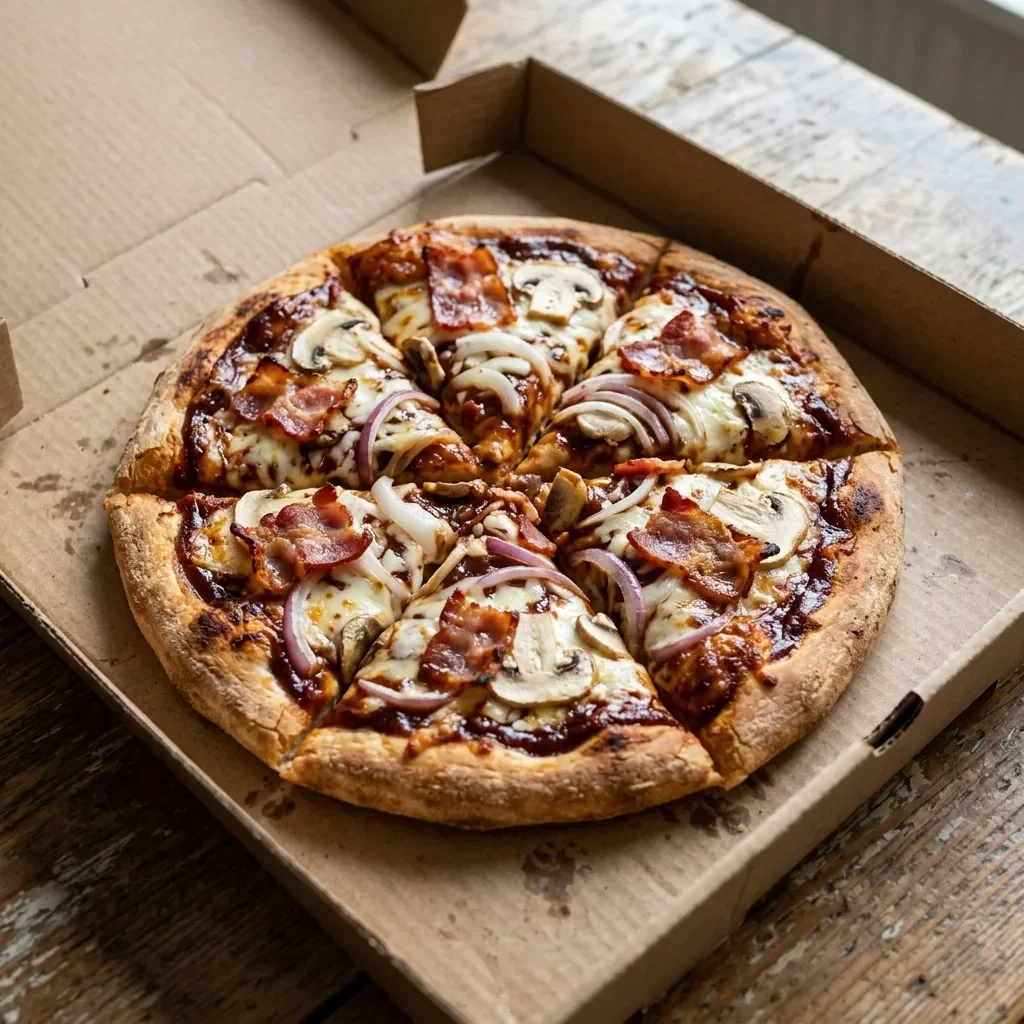 Pizza bacon deluxe bbq small