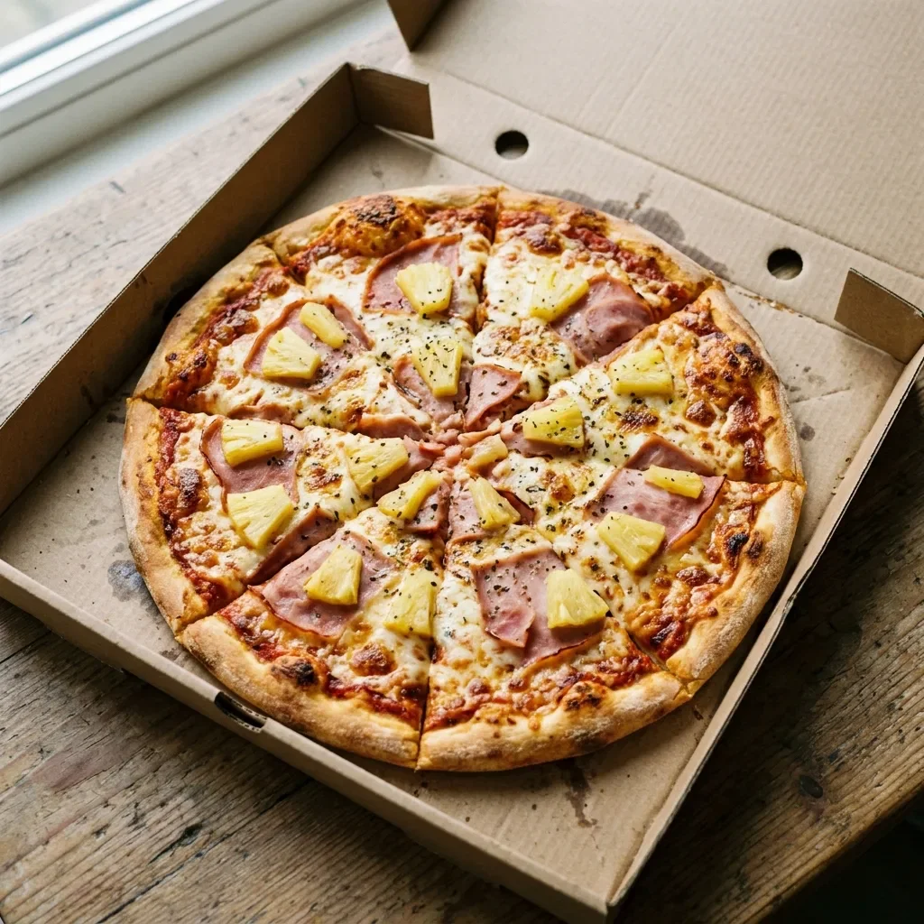 Pizza hawaii medium