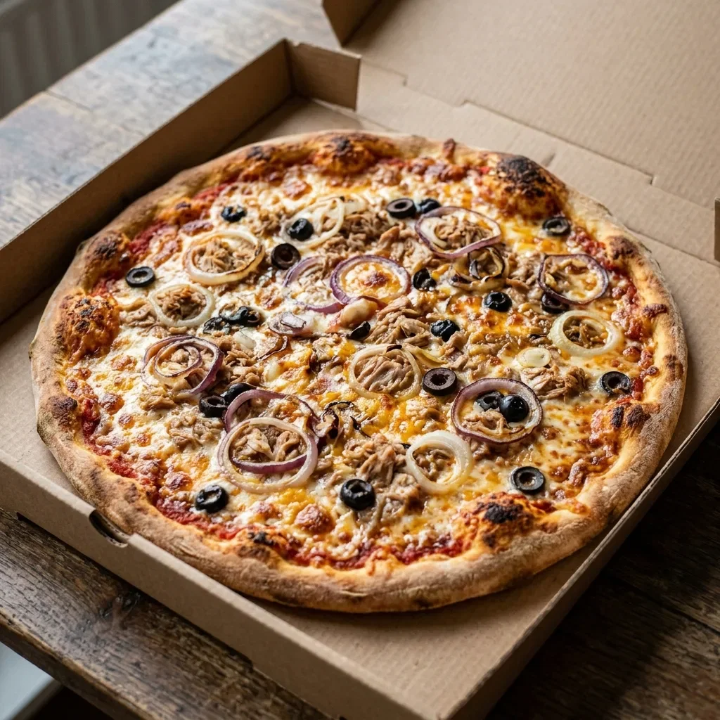 Pizza tuna large